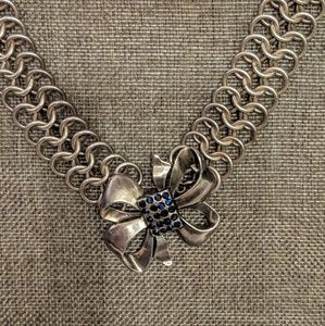 Babylone Paris Statement Necklace Art Nouveau